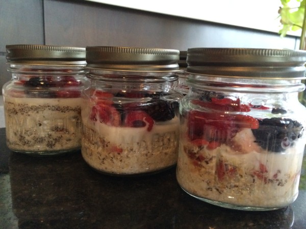 Super Powered Soaked Oatmeal to Go